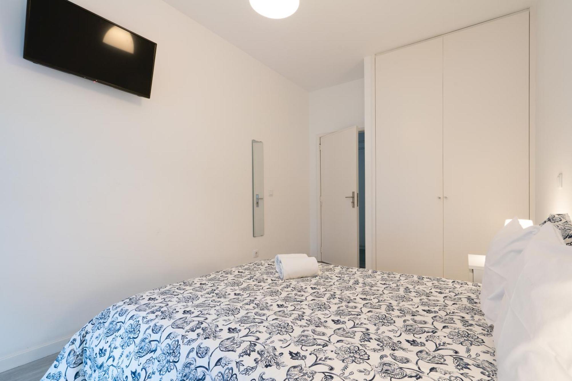 Chambre Double avec Salle de Bains Commune